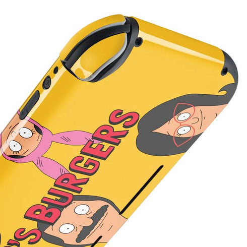 Bobs Burgers Stare Nintendo Switch Lite Skin